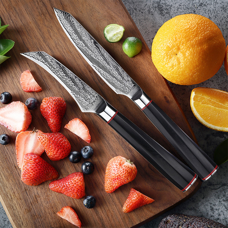 Damascus Steel Knife Chef's Knife Set Knife - Mubimart -  