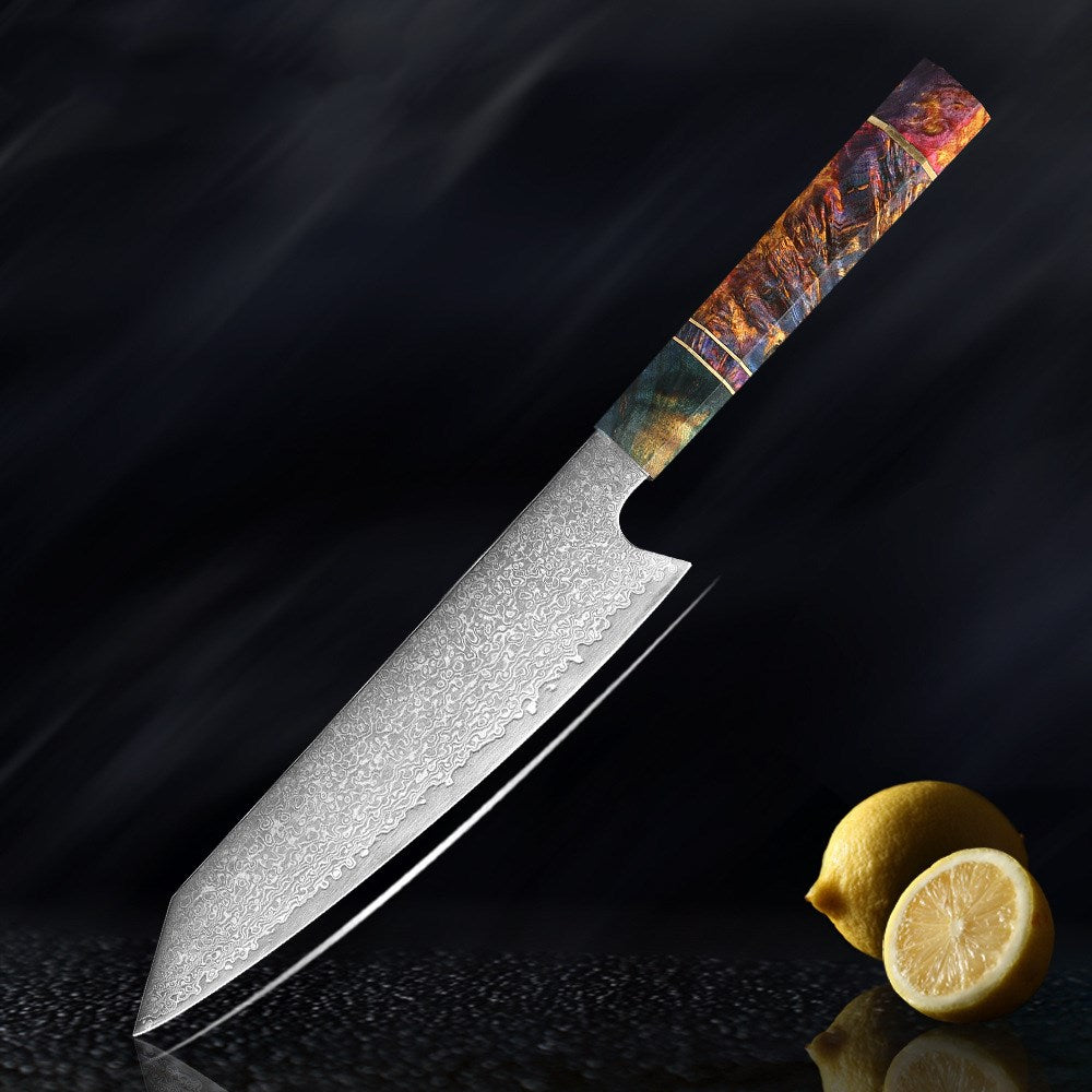 Damascus knife set - Mubimart -  