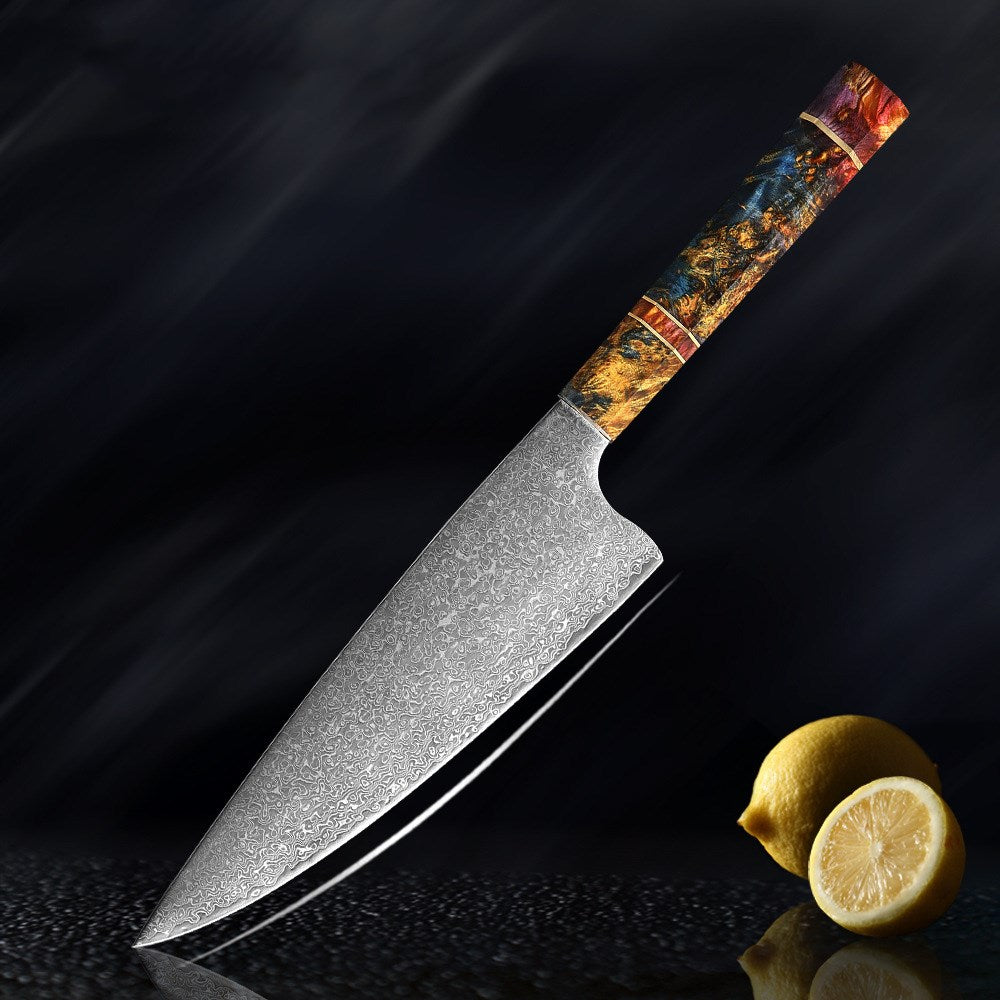 Damascus knife set - Mubimart -  