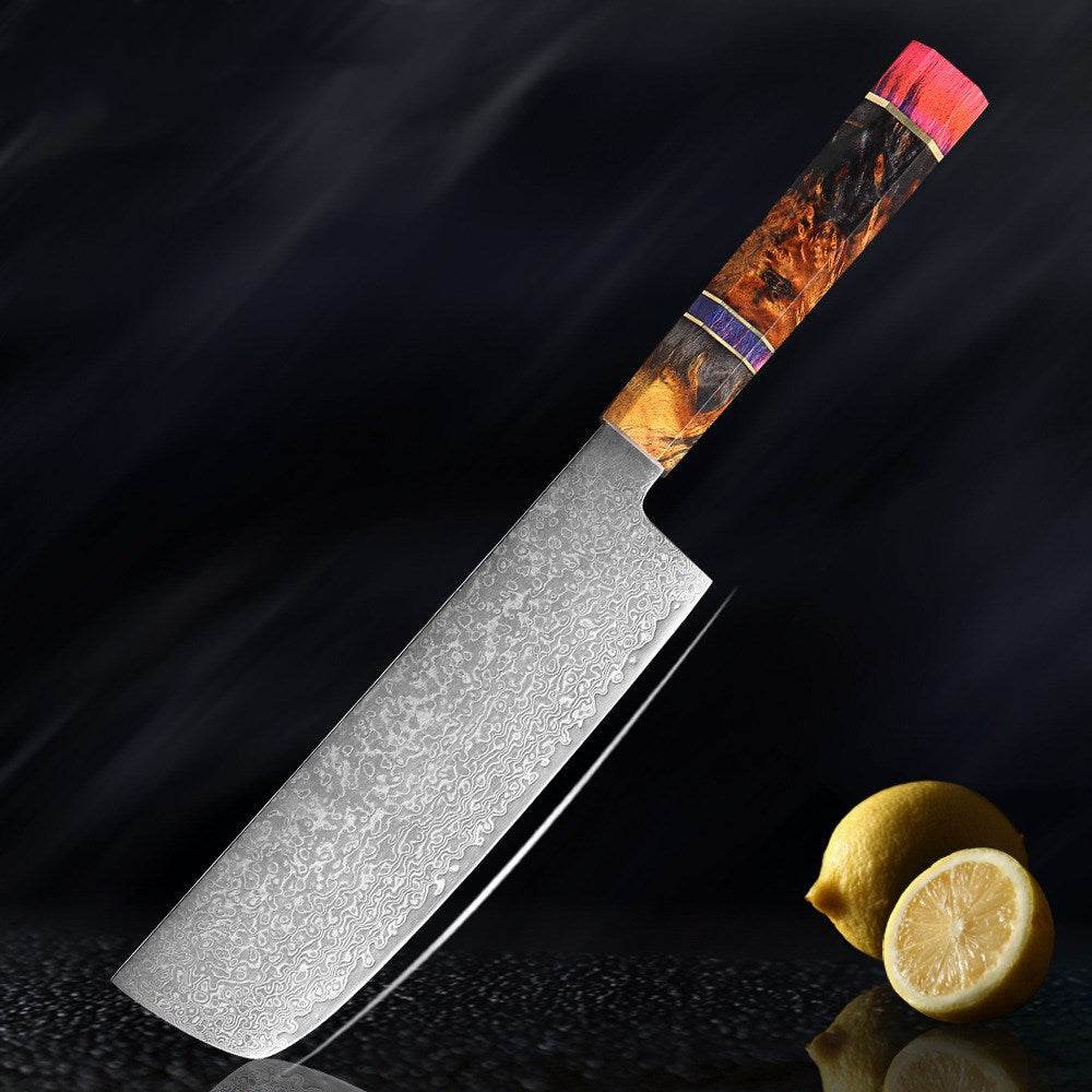 Damascus knife set - Mubimart