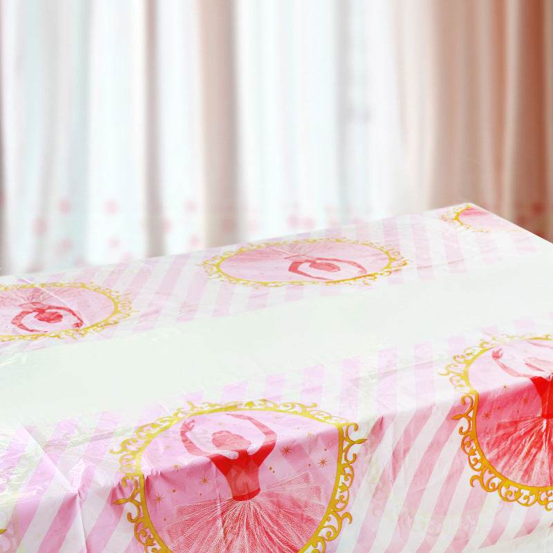 Dancing Girl Birthday Party Decoration Supplies Disposable - Mubimart