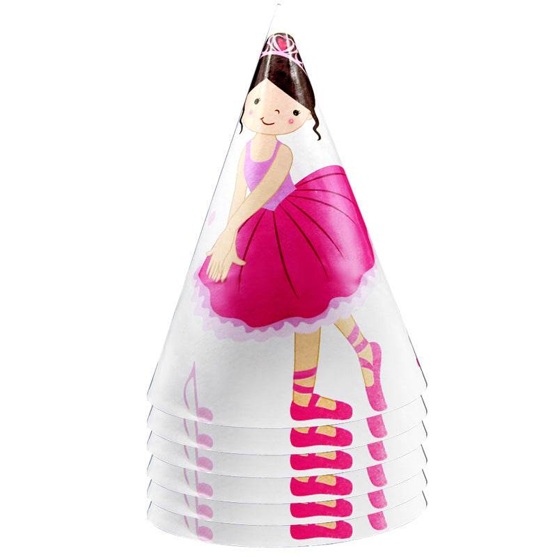Dancing Girl Birthday Party Decoration Supplies Disposable - Mubimart