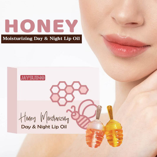Day And Night Honey Moisturizing Lip Gloss Fade Lip Lines - Mubimart