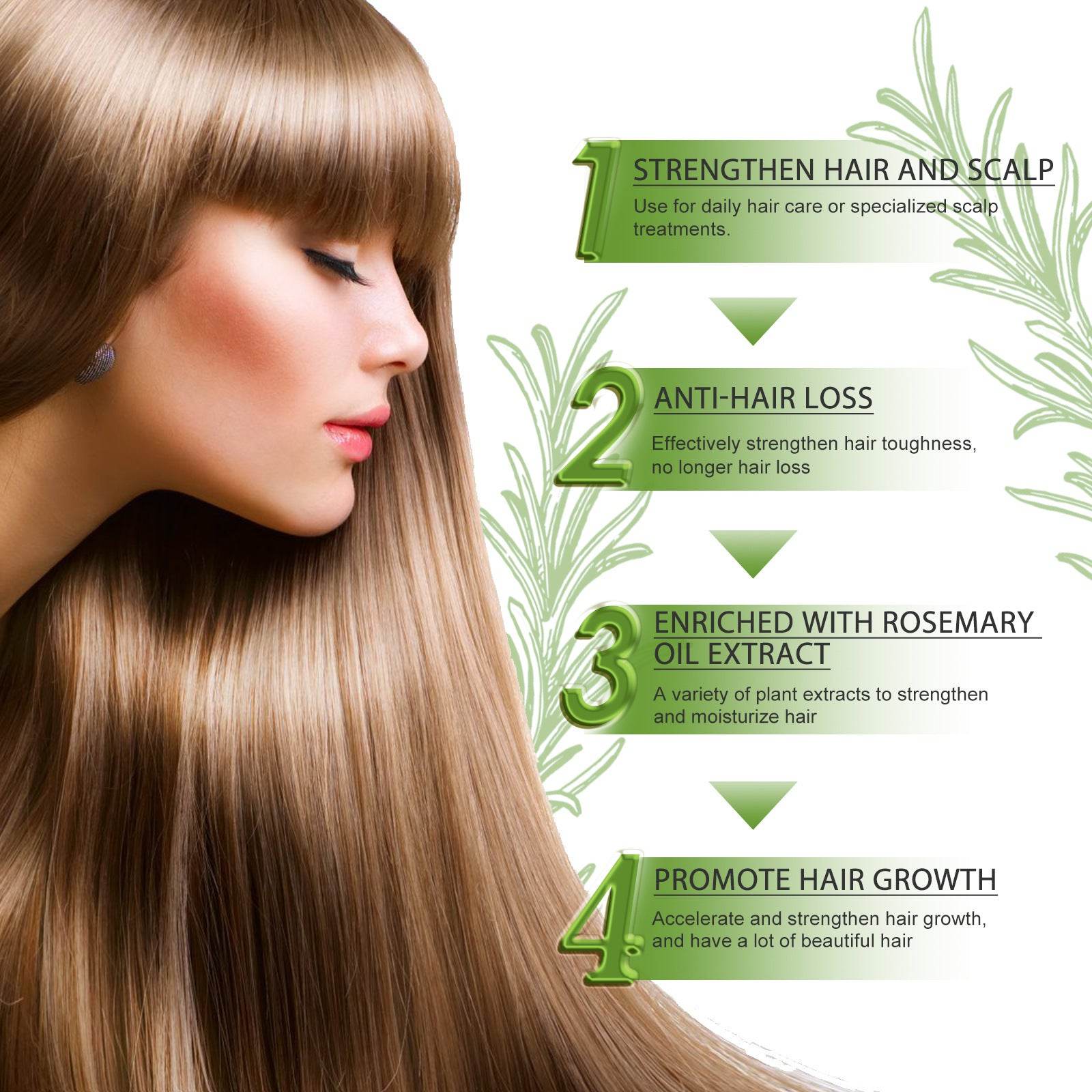 Dense Hair Essential Oil Repair Dry And Damaged - Mubimart