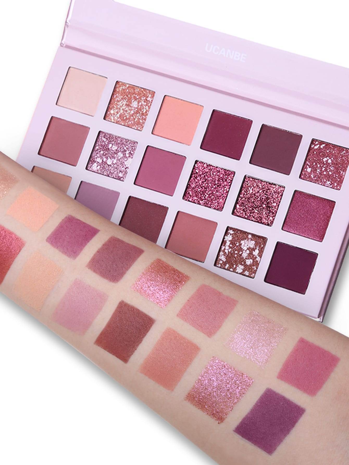 Desert Rose Eyeshadow Palette 18 Color Eyeshadow Palette - Mubimart