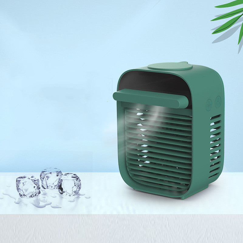 Desktop Air Conditioner Fan Water Spray Fan - Mubimart -  