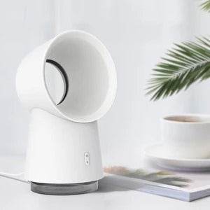 Desktop Bladeless Fan Usb Humidification Fan Office Spray Air Cooler - Mubimart