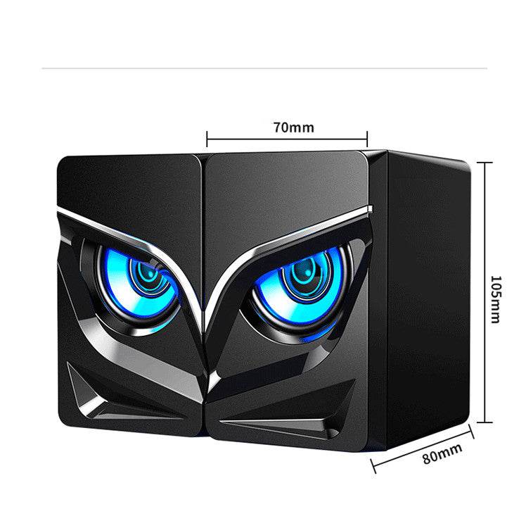 Desktop Computer Sound Bar Speakers with Compact Maneuverable Size Bluetooth Speaker - Mubimart