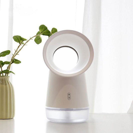 Desktop Humidifier New Leafless Fan Humidifier - Mubimart