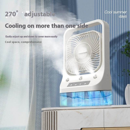 Desktop Thermantidote Spray Air Cooler USB Air Conditioner Fan - Mubimart