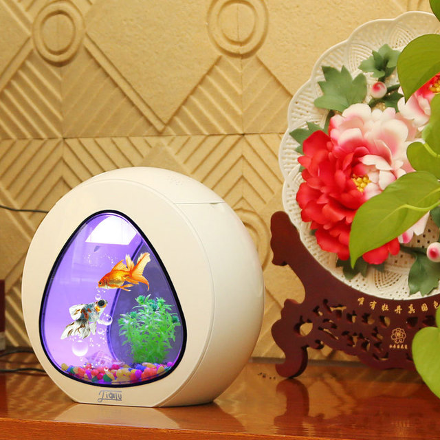 Desktop fish tank aquarium - Mubimart -  