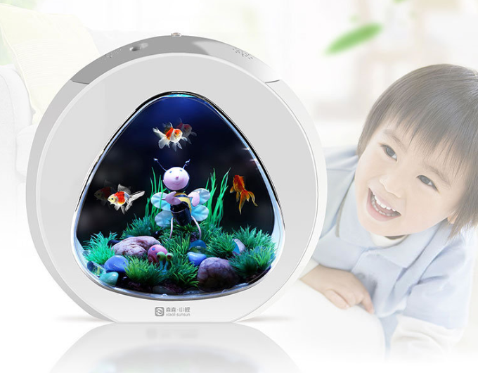 Desktop fish tank aquarium - Mubimart -  