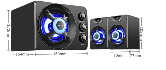 Desktop home speakers - Mubimart