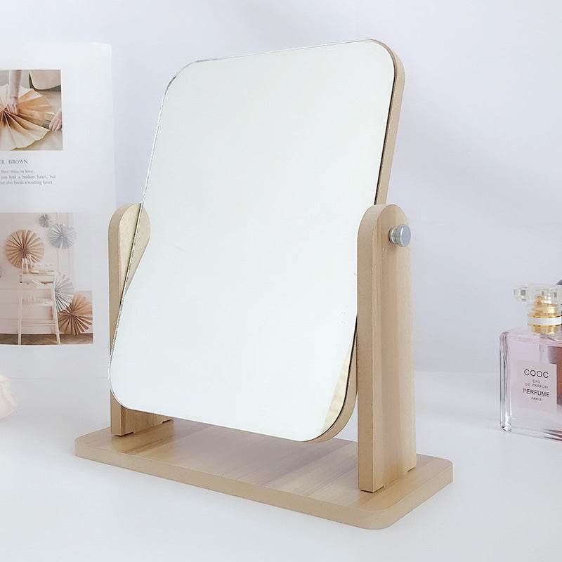 Desktop vanity mirror rotating vanity mirror - Mubimart