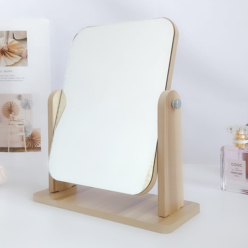 Desktop vanity mirror rotating vanity mirror - Mubimart -  