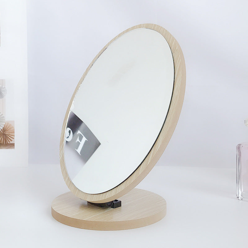 Desktop vanity mirror rotating vanity mirror - Mubimart -  