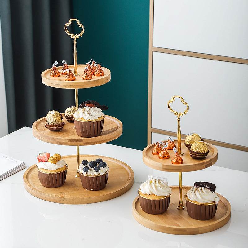 Dessert Stand Display Decoration Cake Tray - Mubimart