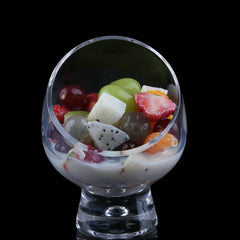 Diagonal Salad Cup Personalized Ice Cream Dessert Bowl - Mubimart -  