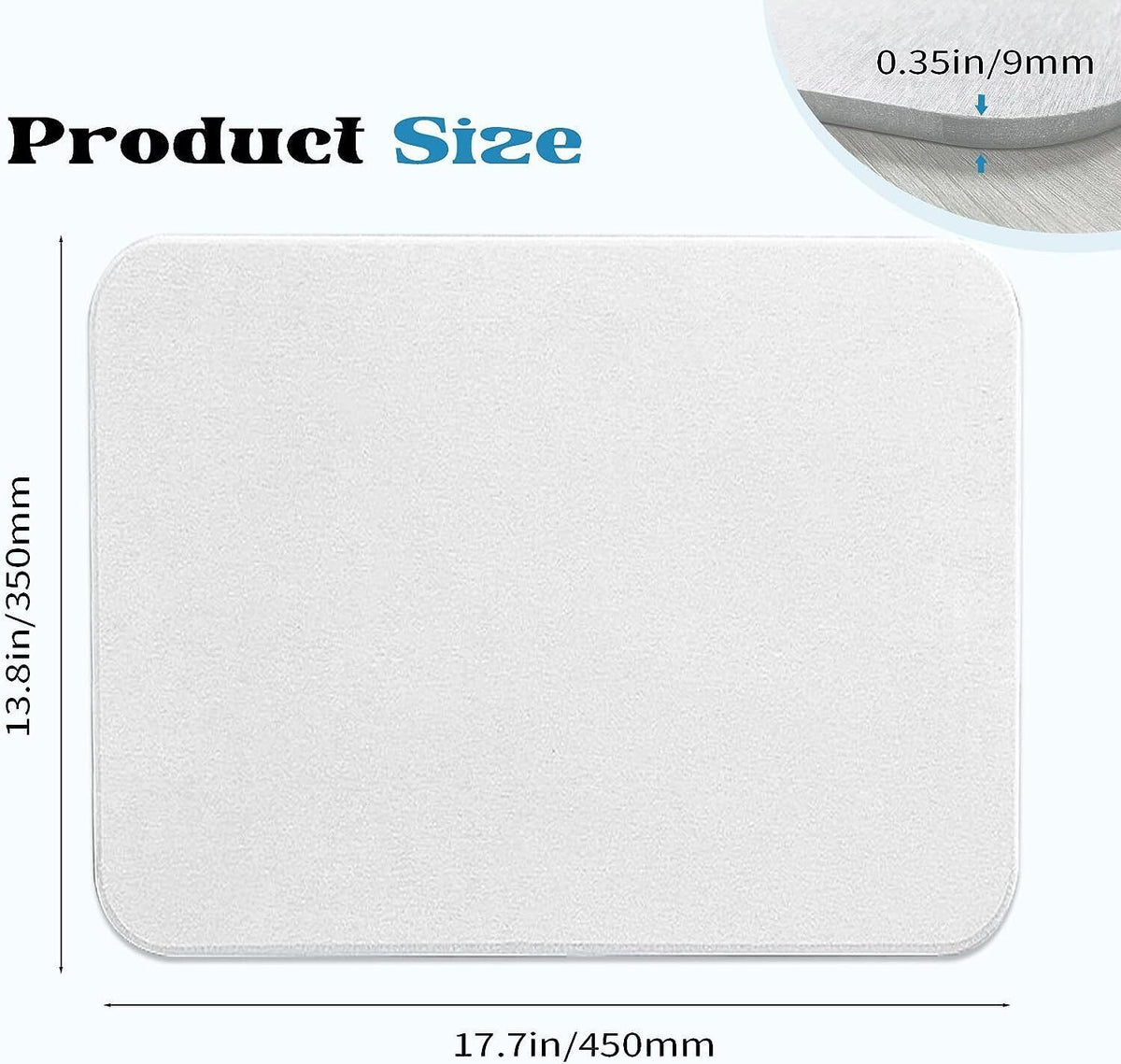 Diatomite Stone Bath Mat Absorbent Drying Bathstone Bathmat Rugs Non-Slip Mat - Mubimart - Bathroom rug 