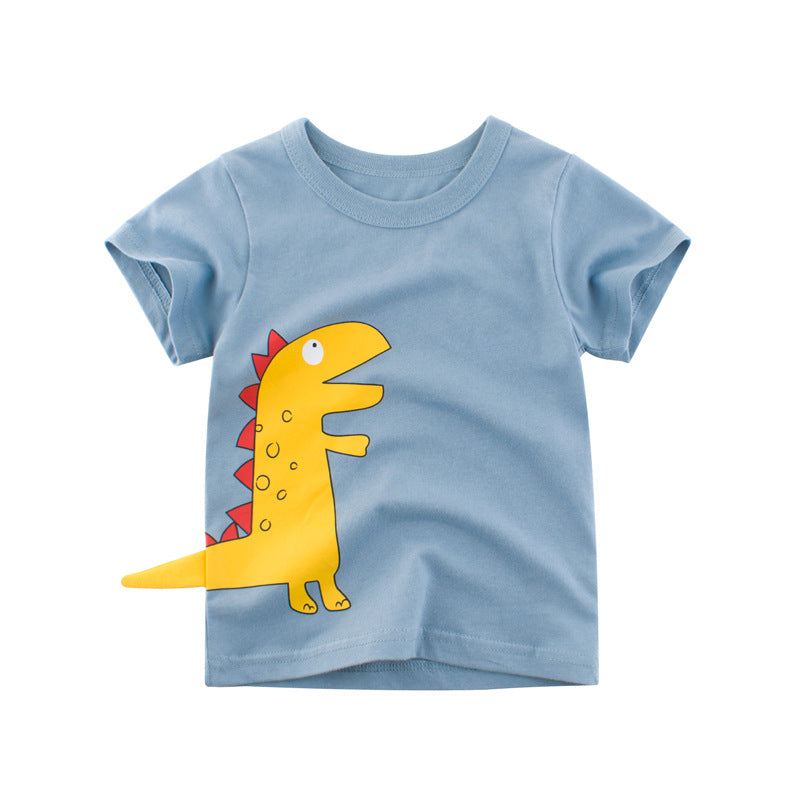 Dinosaur Kids T-shirt - Mubimart -  