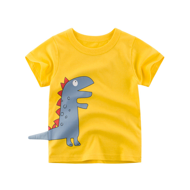 Dinosaur Kids T-shirt - Mubimart - Boys T-shirt 