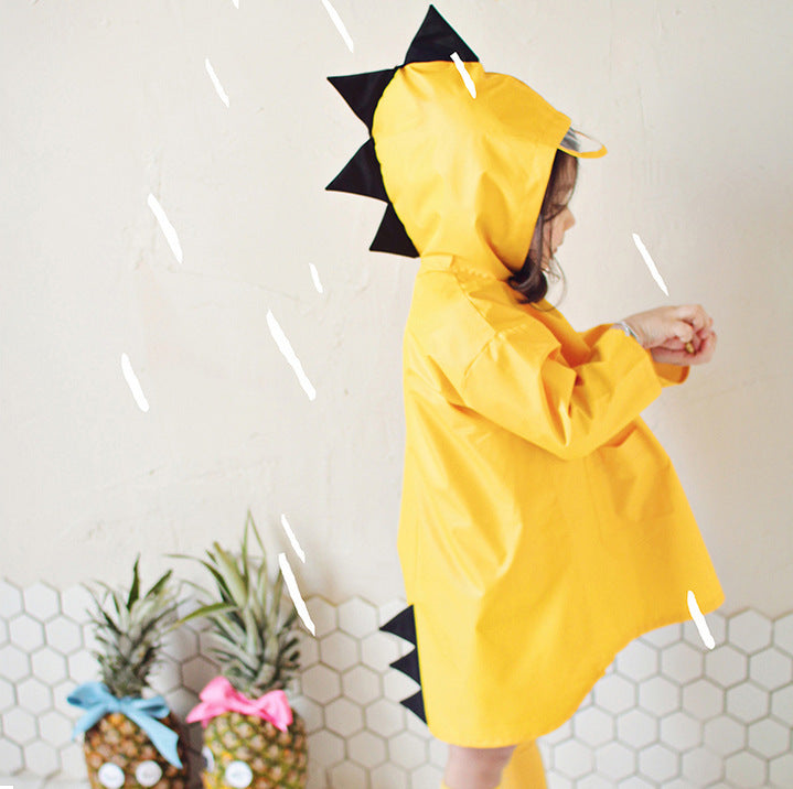 Dinosaur Raincoat for Kids - Mubimart -  