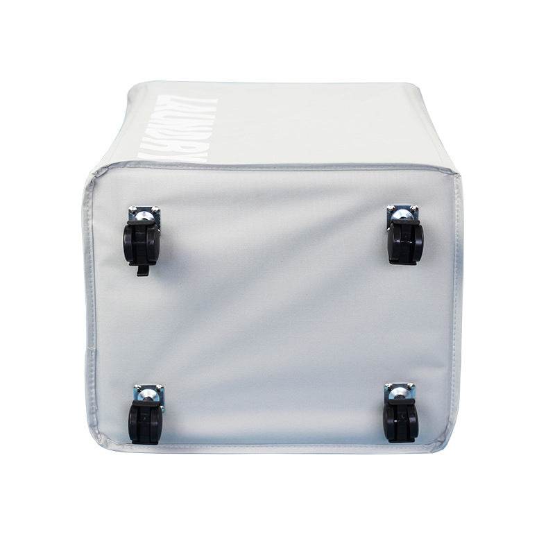 Dirty Laundry Basket Foldable Oxford Cloth Fabric Pulley Laundry Basket - Mubimart