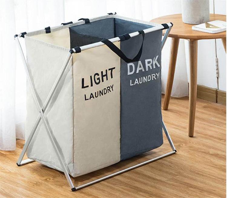 Dirty Laundry Hamper Collapsible Home Laundry Basket Storage Clothes Basket - Mubimart