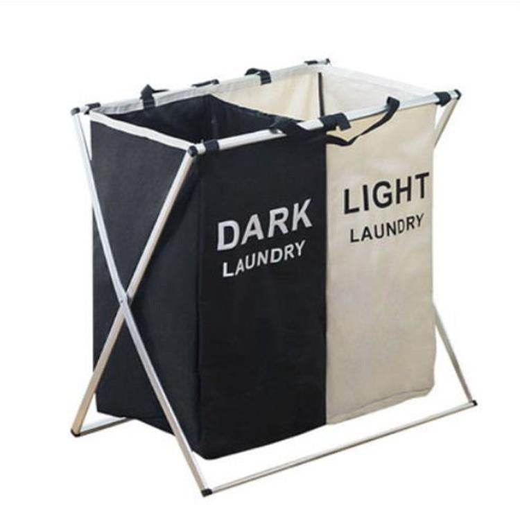 Dirty Laundry Hamper Collapsible Home Laundry Basket Storage Clothes Basket - Mubimart