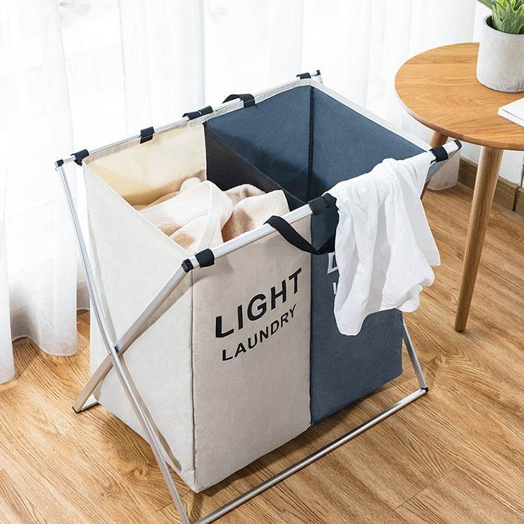 Dirty Laundry Hamper Collapsible Home Laundry Basket Storage Clothes Basket - Mubimart