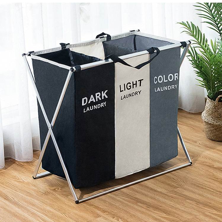 Dirty Laundry Hamper Collapsible Home Laundry Basket Storage Clothes Basket - Mubimart