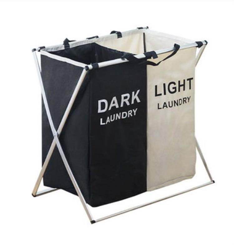 Dirty Laundry Hamper Collapsible Home Laundry Basket Storage Clothes Basket - Mubimart