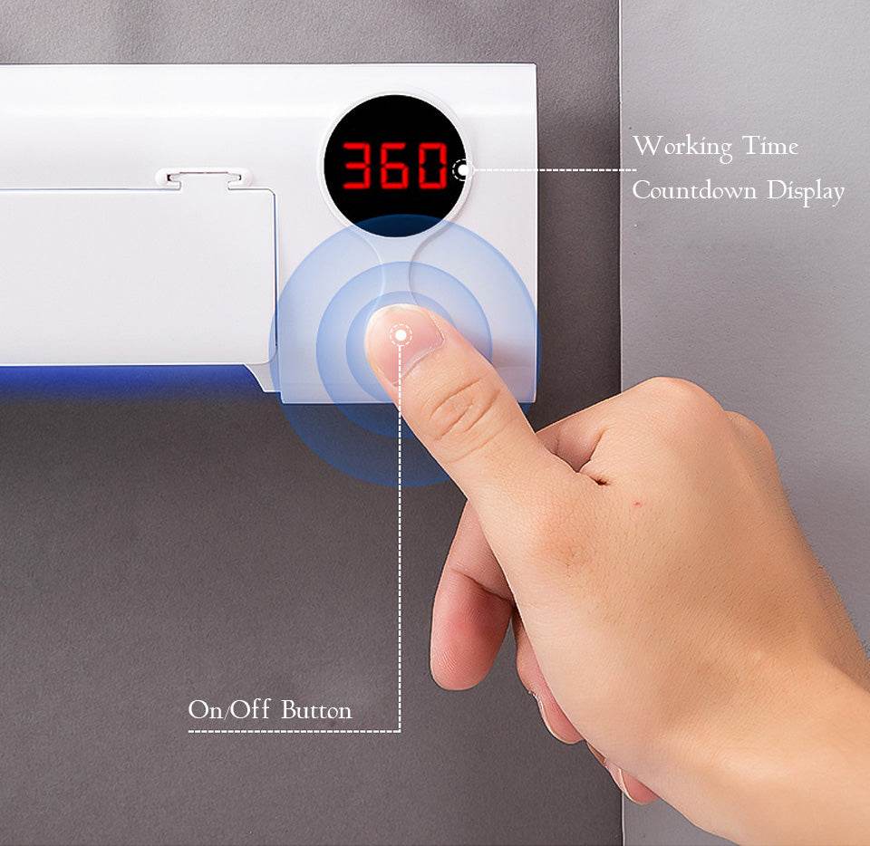 Disinfection Smart UV Toothbrush Holder - Mubimart