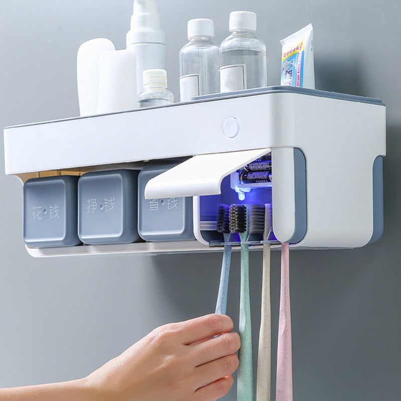 Disinfection Toothbrush Holder - Mubimart -  