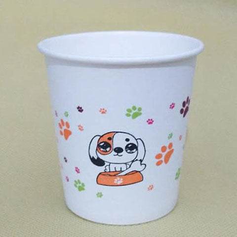 Disposable 180ml Office Coffee Paper Cup Small - Mubimart