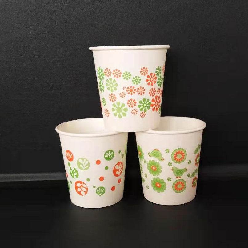 Disposable 180ml Office Coffee Paper Cup Small - Mubimart