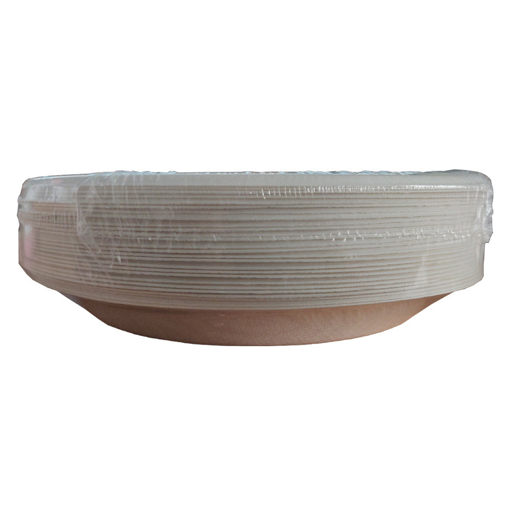 Disposable And Fully Degradable Sugar Cane Pulp Cup Lid - Mubimart -  