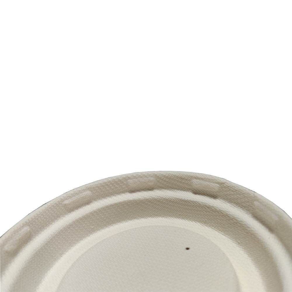 Disposable And Fully Degradable Sugar Cane Pulp Cup Lid - Mubimart