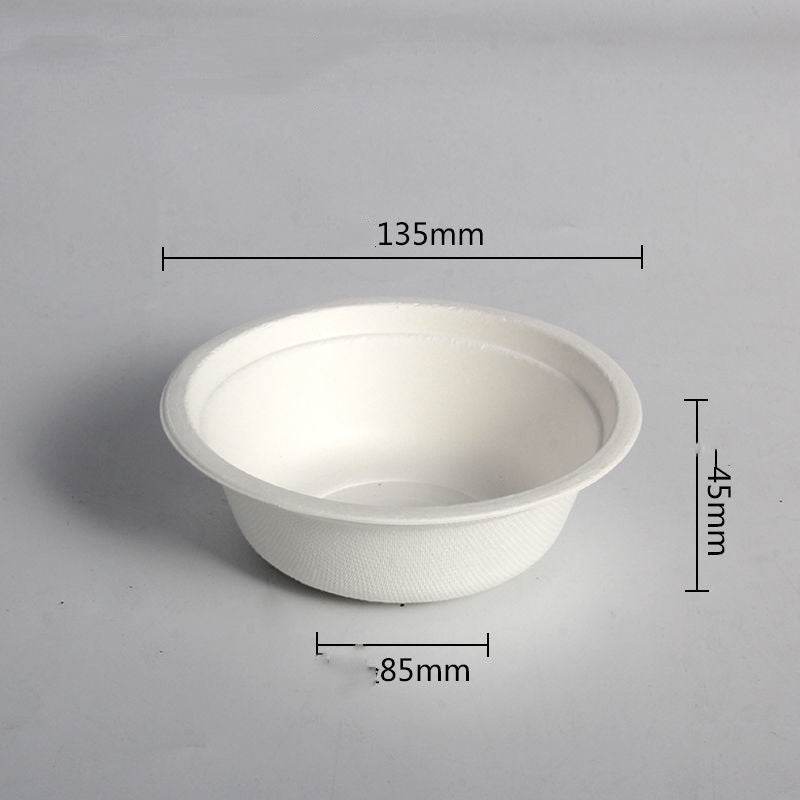 Disposable Bowl Paper Thickened And Environmentally Friendly - Mubimart