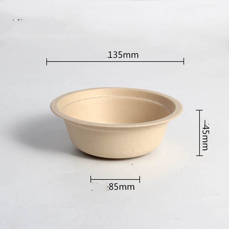 Disposable Bowl Paper Thickened And Environmentally Friendly - Mubimart