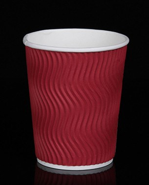 Disposable Coffee Paper Cup, Thickened Anti-Scalding Corrugated Paper Cup, Milk Tea Hot Drink Cup, Take-Away Cup - Mubimart -  