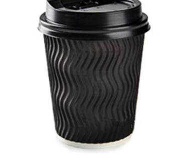 Disposable Coffee Paper Cup, Thickened Anti-Scalding Corrugated Paper Cup, Milk Tea Hot Drink Cup, Take-Away Cup - Mubimart -  