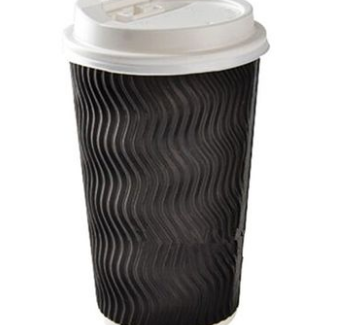 Disposable Coffee Paper Cup, Thickened Anti-Scalding Corrugated Paper Cup, Milk Tea Hot Drink Cup, Take-Away Cup - Mubimart -  