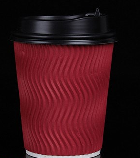 Disposable Coffee Paper Cup, Thickened Anti-Scalding Corrugated Paper Cup, Milk Tea Hot Drink Cup, Take-Away Cup - Mubimart -  