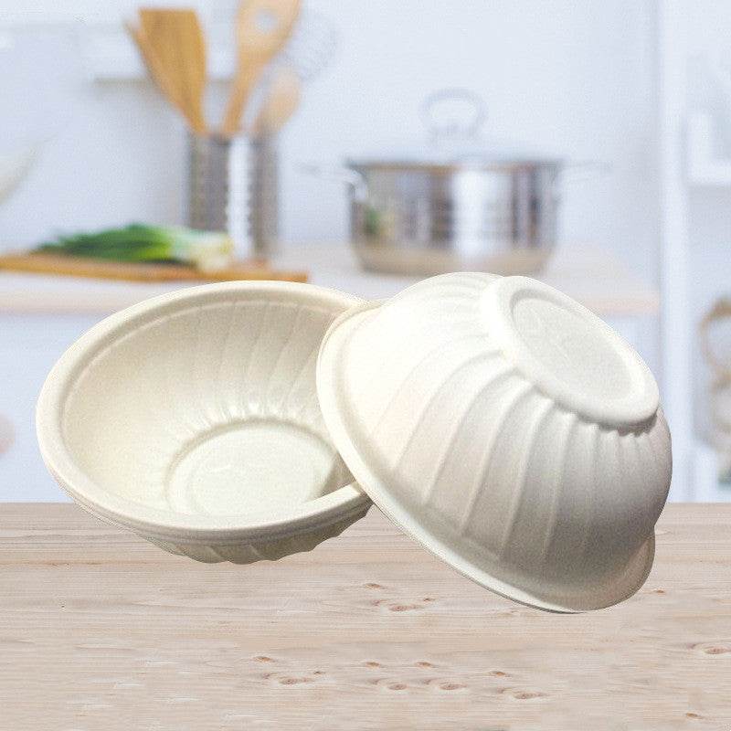 Disposable Corn Starch 200ml Small Bowl - Mubimart