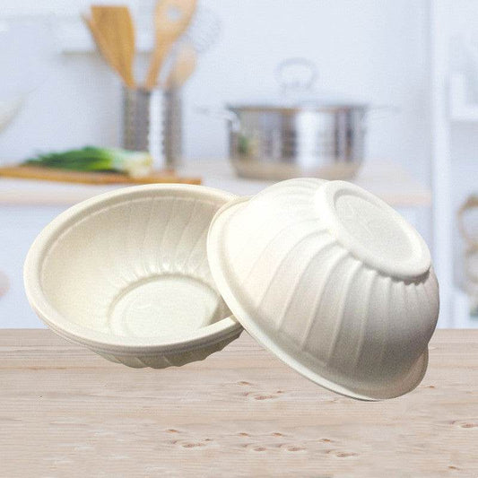 Disposable Corn Starch 200ml Small Bowl - Mubimart