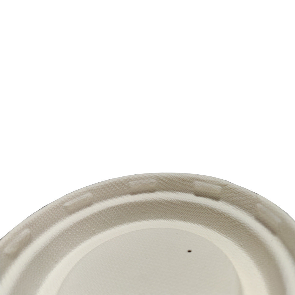 Disposable Full Degradable Bagasse Cup Lid - Mubimart -  