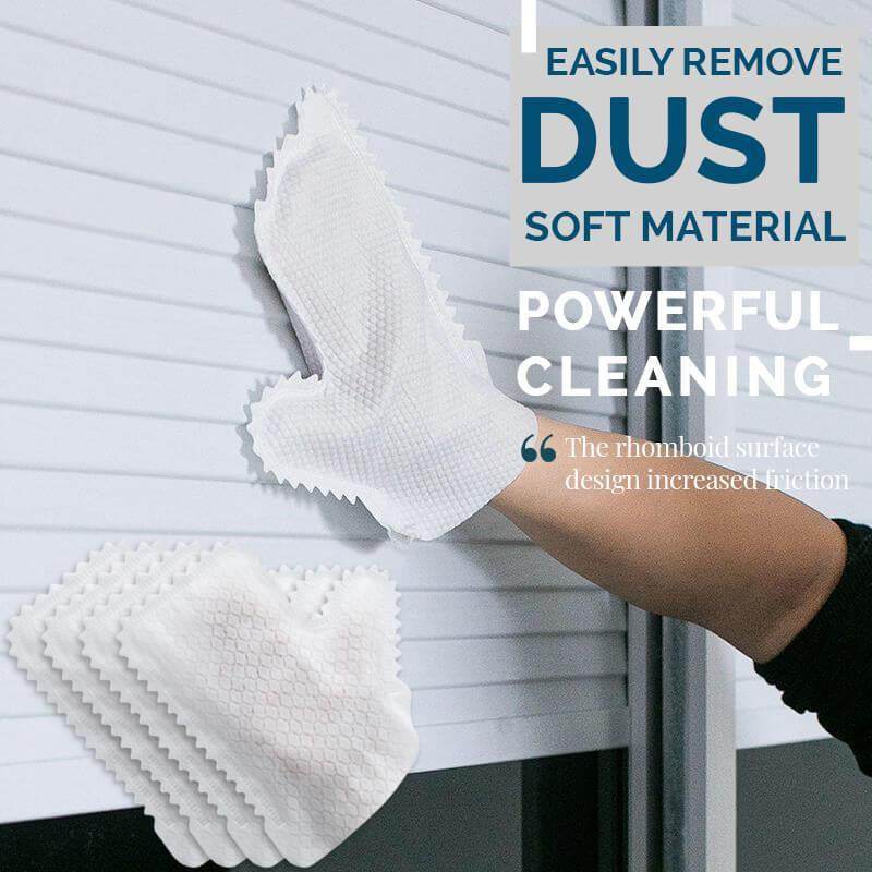 Disposable Non-woven Cleaning Gloves With Teeth Electrostatic Dust Removal Gloves - Mubimart