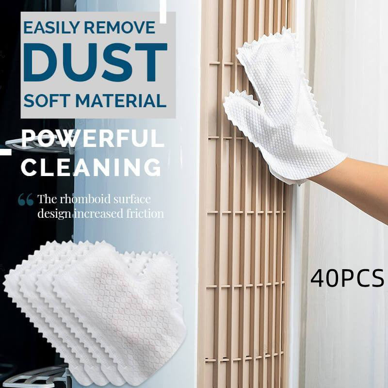 Disposable Non-woven Cleaning Gloves With Teeth Electrostatic Dust Removal Gloves - Mubimart -  