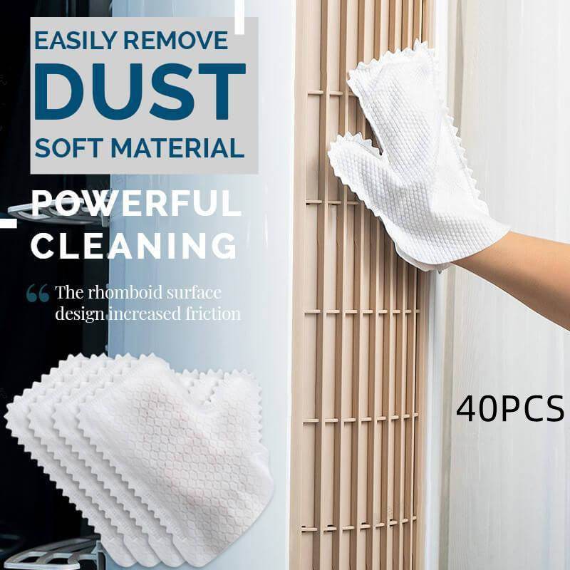 Disposable Non-woven Cleaning Gloves With Teeth Electrostatic Dust Removal Gloves - Mubimart